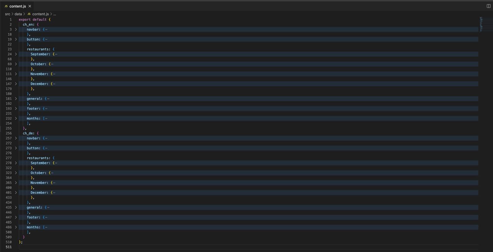 Content.js file